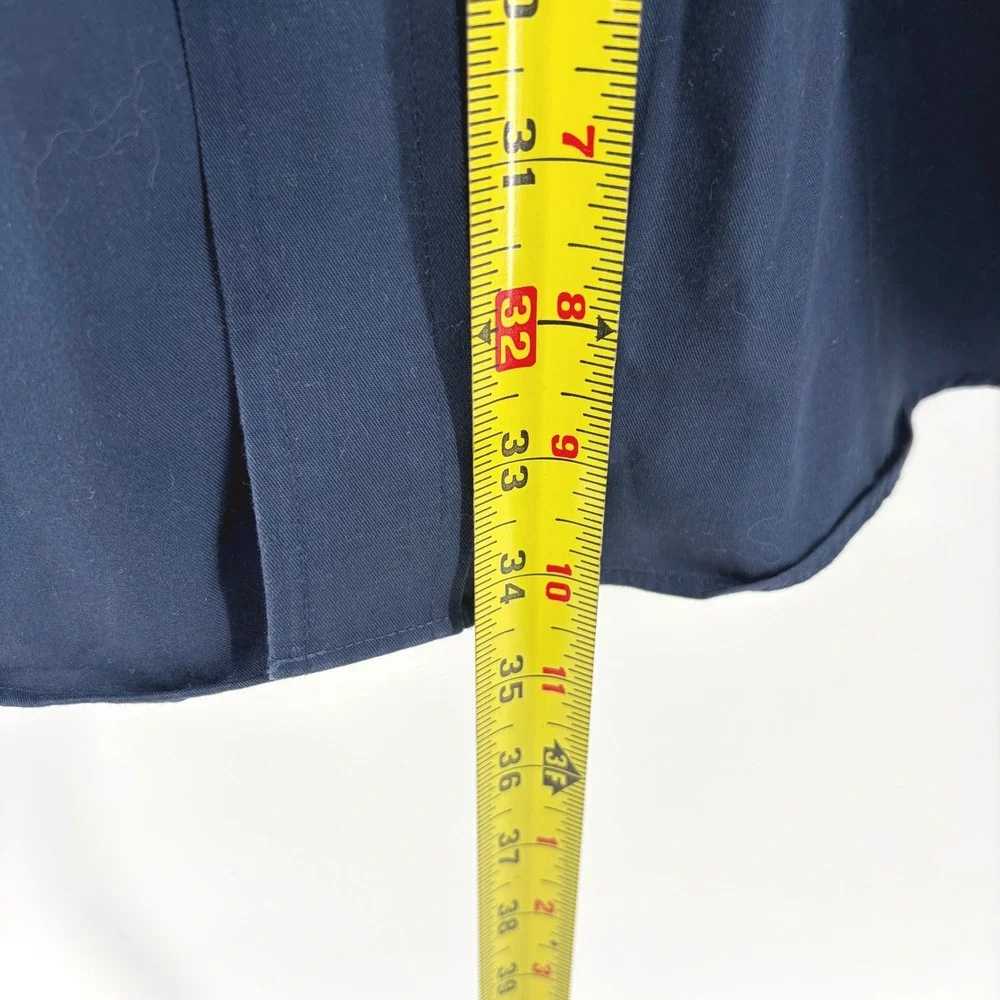 LLBean Mens‎ Wrinkle Resistant Long Sleeve Button Down Shirt L Tall Blue
